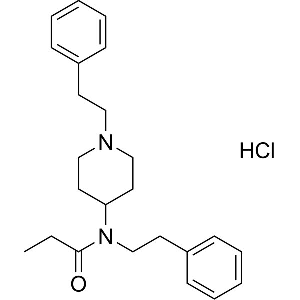 N-(1-Phenethyl-4-piperidyl)-N-phenethylpropanamide hydrochloride 28456-30-6